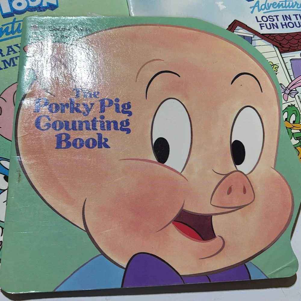 Tiny Toons Books Warner Bros Tiny Toons Children’s Books 1990s VTG Cartoon